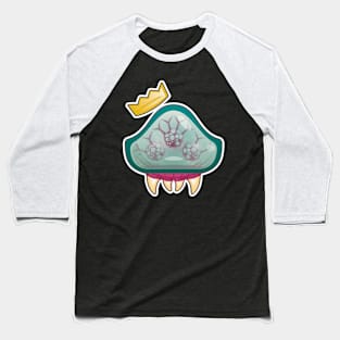 Friendly Vector King-troid Baseball T-Shirt